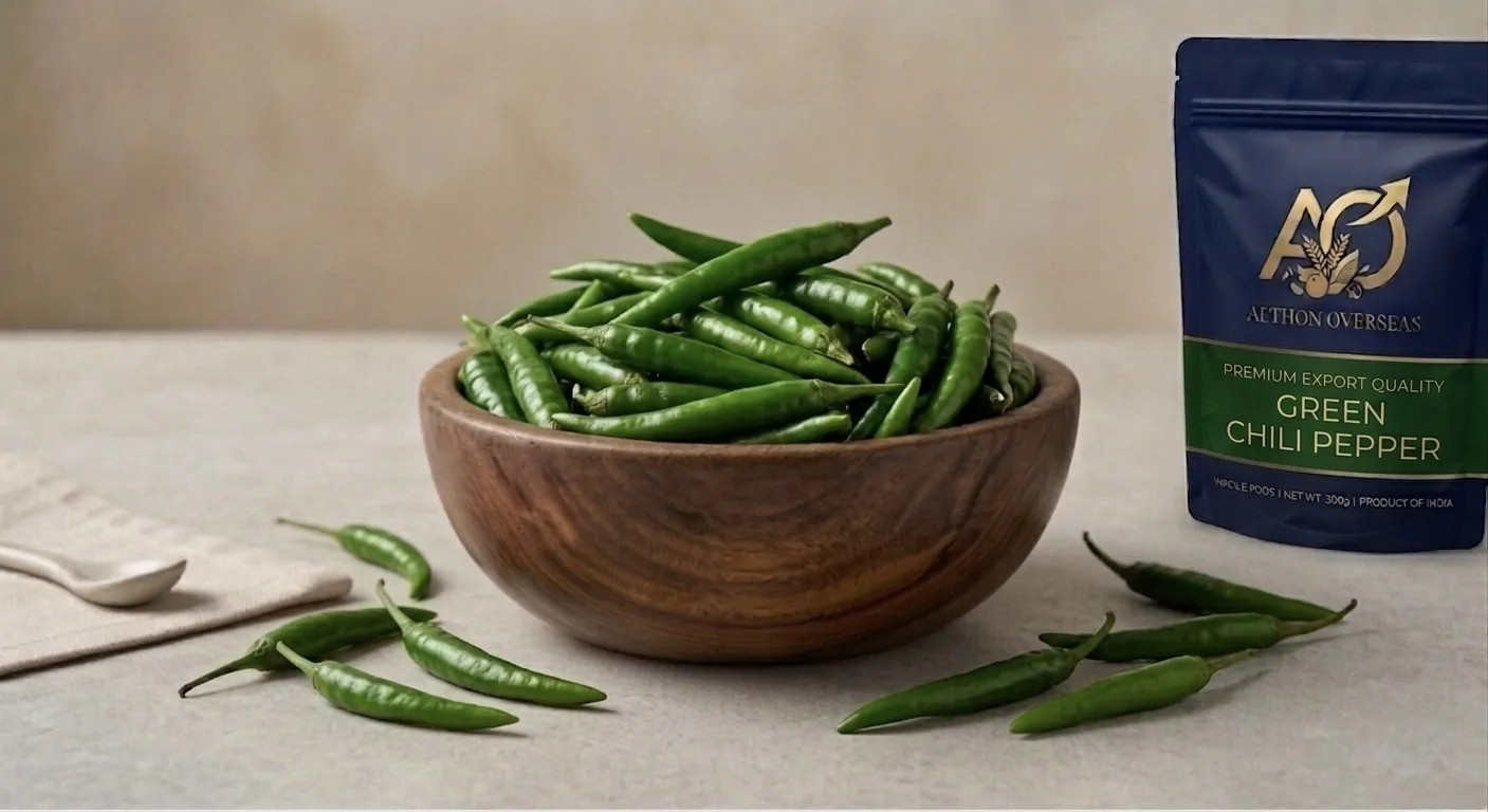Indian Green Chili Pepper